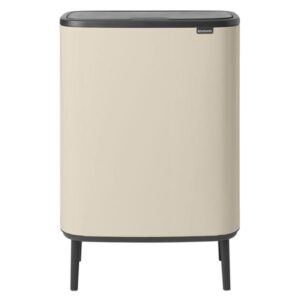 לויזון מרקט,BO פח טאץ 60 ליטר, בז׳ עדין Brabantia,105