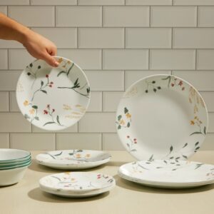לויזון מרקט,סט צלחות 18 חלקים, Wildflower Scatter,