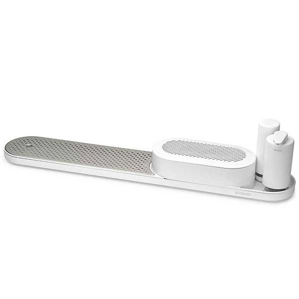 לויזון מרקט,סט SinkStyle דיספנסר וסקוויזר לסבון, אורגנייזר לבן מינרלי ומשטח לייבוש כלים נירוסטה ברבנטיה Brabantia, לויזון מרקט,סט SinkStyle דיספנסר וסקוויזר לסבון, אורגנייזר לבן מינרלי ומשטח לייבוש כלים נירוסטה ברבנטיה Brabantia,