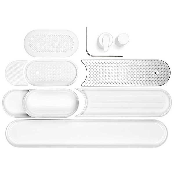 לויזון מרקט,סט SinkStyle דיספנסר וסקוויזר לסבון, אורגנייזר לבן מינרלי ומשטח לייבוש כלים נירוסטה ברבנטיה Brabantia, לויזון מרקט,סט SinkStyle דיספנסר וסקוויזר לסבון, אורגנייזר לבן מינרלי ומשטח לייבוש כלים נירוסטה ברבנטיה Brabantia,