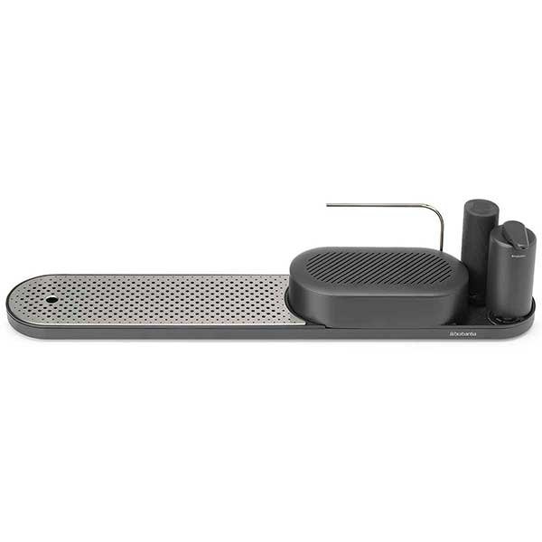 לויזון מרקט,סט SinkStyle דיספנסר וסקוויזר לסבון, אורגנייזר שחור מינרלי ומשטח לייבוש כלים נירוסטה ברבנטיה Brabantia, לויזון מרקט,סט SinkStyle דיספנסר וסקוויזר לסבון, אורגנייזר שחור מינרלי ומשטח לייבוש כלים נירוסטה ברבנטיה Brabantia,