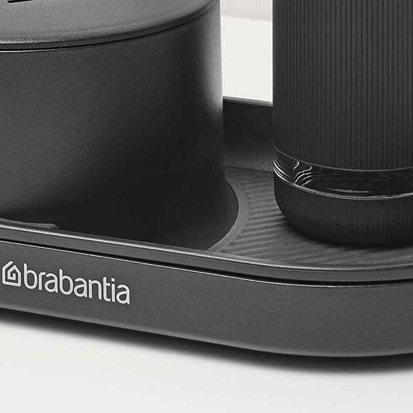 לויזון מרקט,סט SinkStyle דיספנסר וסקוויזר לסבון, אורגנייזר שחור מינרלי ומשטח לייבוש כלים נירוסטה ברבנטיה Brabantia, לויזון מרקט,סט SinkStyle דיספנסר וסקוויזר לסבון, אורגנייזר שחור מינרלי ומשטח לייבוש כלים נירוסטה ברבנטיה Brabantia,