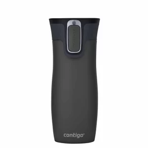 לויזון מרקט,כוס טרמית מתכת West Loop אפור כהה 470 מ"ל CONTIGO קונטיגו,129