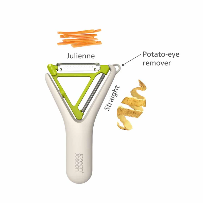 לויזון מרקט,קולפן עם 2 סוגי להבים ג'וזף ג'וזף JOSEPH JOSEPH, לויזון מרקט,קולפן עם 2 סוגי להבים ג'וזף ג'וזף JOSEPH JOSEPH,
