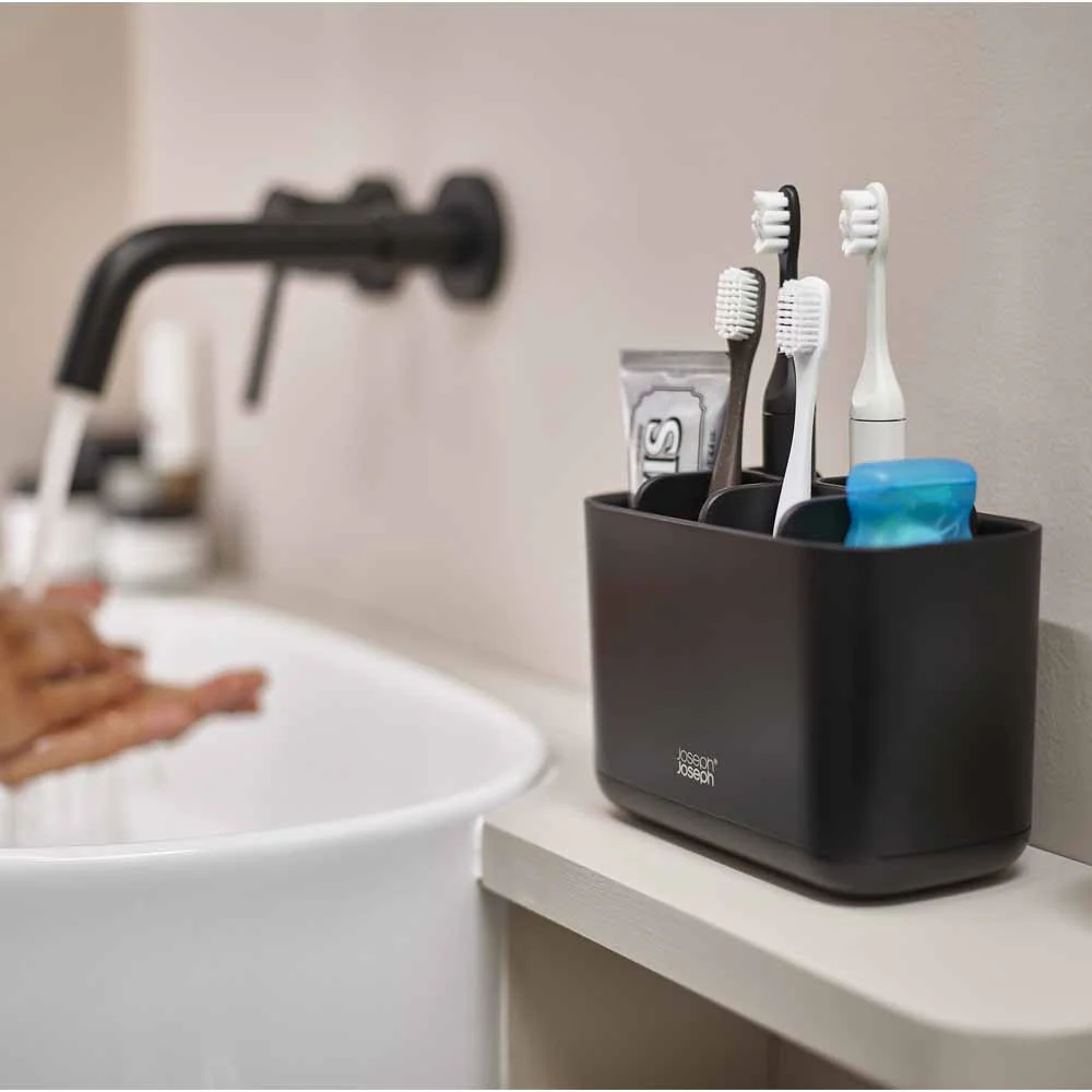 לויזון מרקט,מעמד מברשת שיניים EasyStore L שחור JOSEPH JOSEPH ג'וזף ג'וזף, לויזון מרקט,מעמד מברשת שיניים EasyStore L שחור JOSEPH JOSEPH ג'וזף ג'וזף,