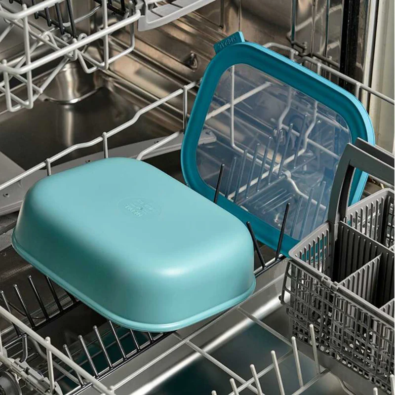 לויזון מרקט,סט 3 קופסאות מלבניות CIRQULA M סגול, לויזון מרקט,סט 3 קופסאות מלבניות CIRQULA M סגול,