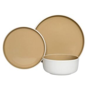 לויזון מרקט,סט צלחות 18 חלקים GRANITE MIX&MATCH חום פוד אפיל Food Appeal,30