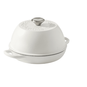 לויזון מרקט,סיר לחם יציקת ברזל 26 ס"מ HERITAGE לבן FOOD APPEAL,91 לויזון מרקט,סיר לחם יציקת ברזל 26 ס"מ HERITAGE לבן FOOD APPEAL,91