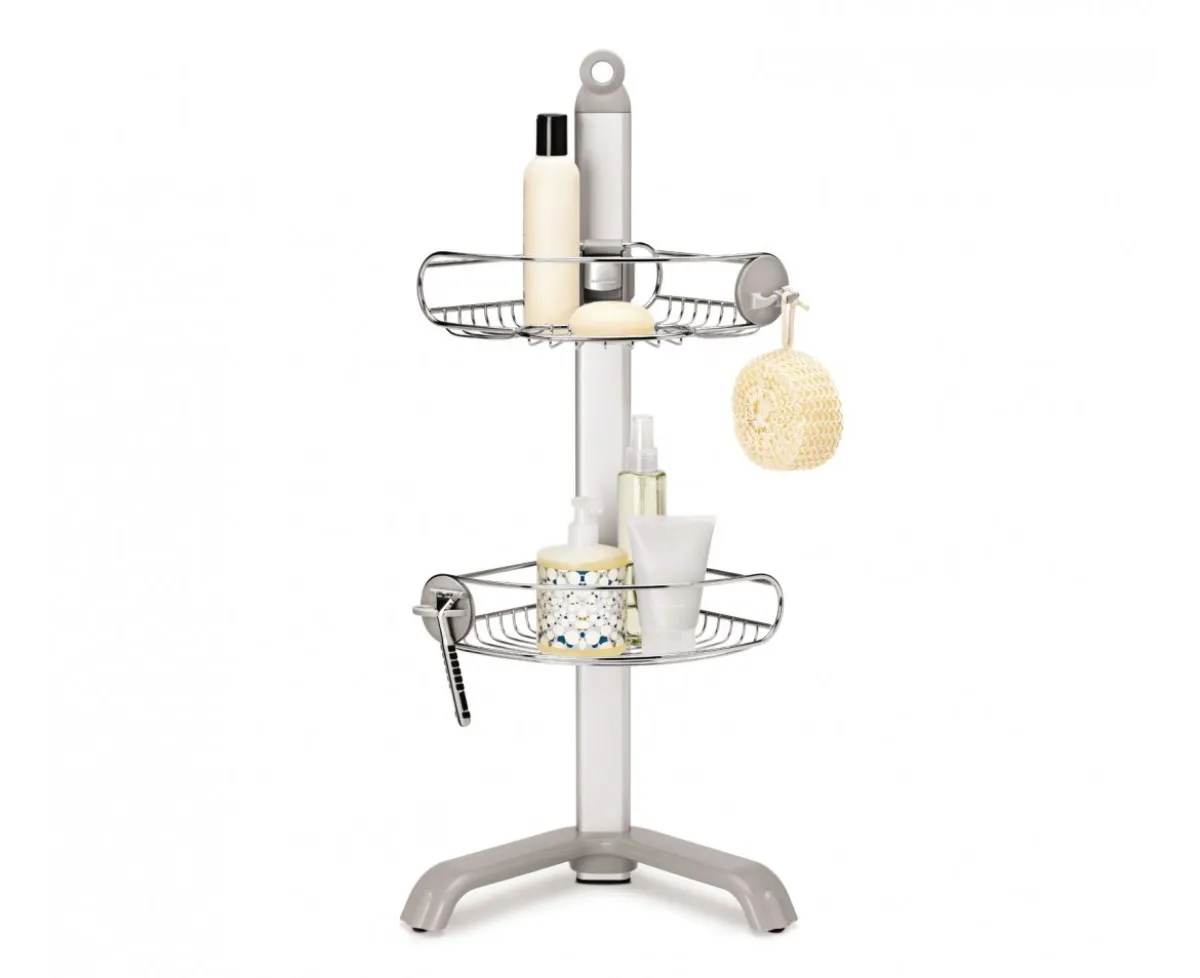 לויזון מרקט,מתקן למקלחת פינתי סימפלהיומן Simplehuman, לויזון מרקט,מתקן למקלחת פינתי סימפלהיומן Simplehuman,