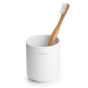 לויזון מרקט,כוס למברשות שיניים, לבן מינרלי MindSet ברבנטיה Brabantia,105