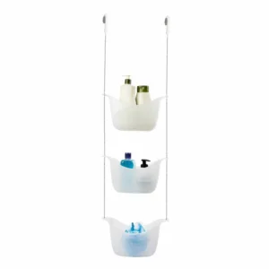 לויזון מרקט,מתלה אמבטיה לתליה 3 סלסאות לבן UMBRA,71