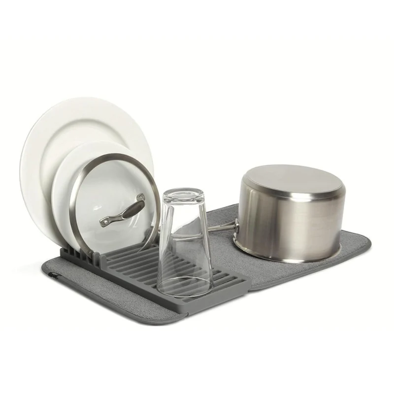 לויזון מרקט,משטח יבוש כלים Udry קטן אפור UMBRA אומברה, לויזון מרקט,משטח יבוש כלים Udry קטן אפור UMBRA אומברה,