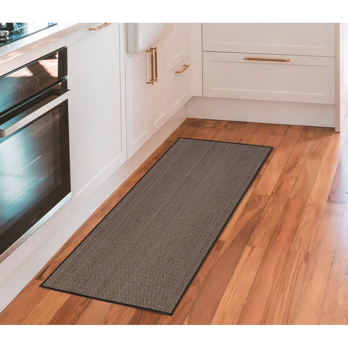 לויזון מרקט,שטיח אלדו שאניל 50X80 שחור, לויזון מרקט,שטיח אלדו שאניל 50X80 שחור,