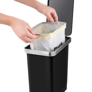 לויזון מרקט,פח אשפה 10 ליטר HANNA שחור מט מבית EKO,90 לויזון מרקט,פח אשפה 10 ליטר HANNA שחור מט מבית EKO,90