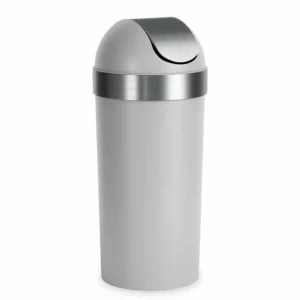 לויזון מרקט,פח עם מכסה, 62 ליטר VENTTI אפור UMBRA,367