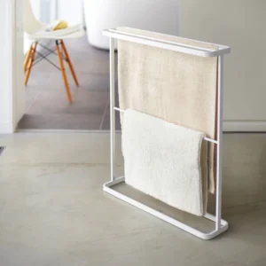 לויזון מרקט,מעמד מגבות אמבטיה לבן YAMAZAKI,71