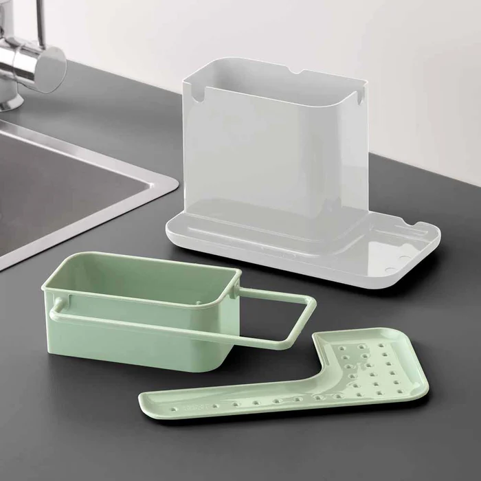 לויזון מרקט,ארגונית לכיור CADDY ירוק בהיר, לויזון מרקט,ארגונית לכיור CADDY ירוק בהיר,