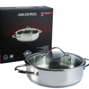 לויזון מרקט,סוטז' נירוסטה 24 ס"מ 3.1 ליטר Arcosteel,26
