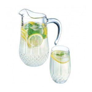 לויזון מרקט,כד 1.5 ליטר + 6 כוסות 400 מ"ל ווסט לופ,28