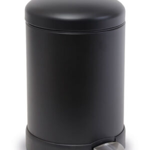 לויזון מרקט,פח אשפה עגול ANTI-SLEEP טריקה שקטה 5L שחור,73