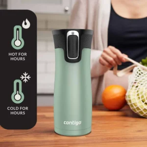 לויזון מרקט,סט 2 כוסות 2.0 WEST LOOP ירוק ואפור כהה 470 מ"ל,129