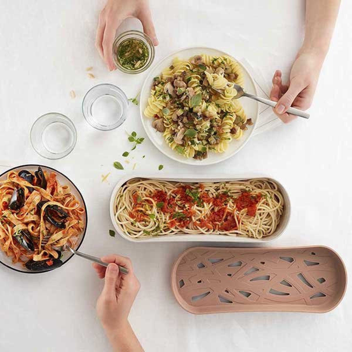 לויזון מרקט,כלי בישול פסטה מהירה במיקרוגל Lekue, לויזון מרקט,כלי בישול פסטה מהירה במיקרוגל Lekue,