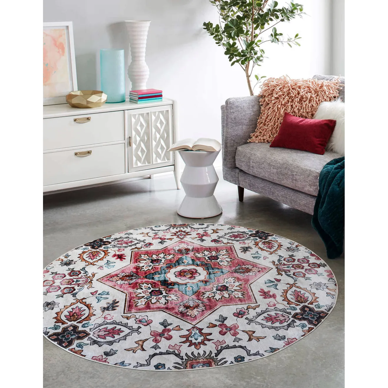 לויזון מרקט,שטיח עגול 160 ס"מ דגם מרטין 6, לויזון מרקט,שטיח עגול 160 ס"מ דגם מרטין 6,