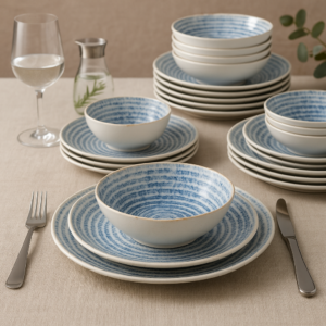 לויזון מרקט,סט צלחות 18 חלקים ROCKZZERO ARCTIC,30