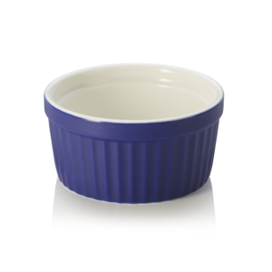 לויזון מרקט,קעריות פורצלן לסופלה סט 6 כחול WAS GERMANY,51