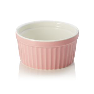 לויזון מרקט,קעריות פורצלן לסופלה סט 6 ורוד WAS GERMANY,51