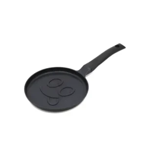 לויזון מרקט,מחבת פנקייק אישית 18 ס"מ סמיילי שחור SOLTAM סולתם,27