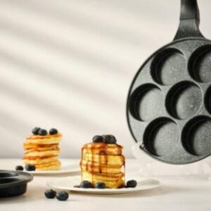 לויזון מרקט,מחבת פנקייקס 26 ס"מ, 7 שקעים SOLTAM,499 לויזון מרקט,מחבת פנקייקס 26 ס"מ, 7 שקעים SOLTAM,499