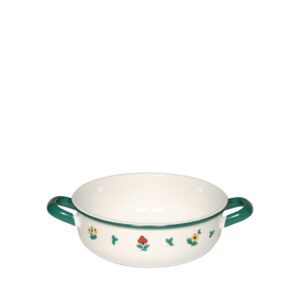 לויזון מרקט,קערה אמייל 14 ס"מ ידיות פלורליס RIESS,379