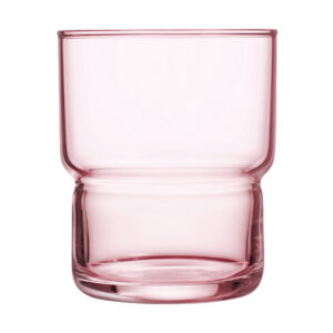 לויזון מרקט,מארז 6 כוסות לוג ורוד 300 מ"ל נערמת,28