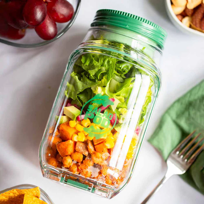 לויזון מרקט,מיכל לסלט אישי PREPARA, לויזון מרקט,מיכל לסלט אישי PREPARA,