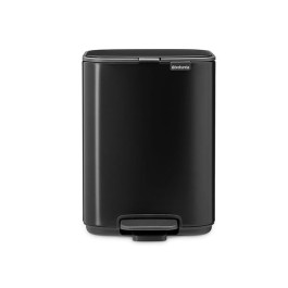 לויזון מרקט,פח לשירותים BO פדל 4 ליטר, שחור מט Brabantia,73