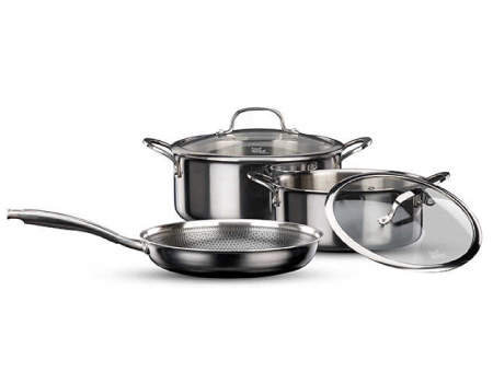 לויזון מרקט,סט סירים 5 חלקים סדרת HYBRID PAN פוד אפיל FOOD APPEAL, לויזון מרקט,סט סירים 5 חלקים סדרת HYBRID PAN פוד אפיל FOOD APPEAL,