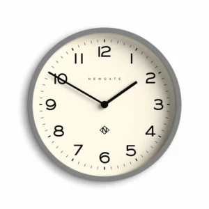 לויזון מרקט,שעון קיר בינוני Number Four אפור NEWGATE,