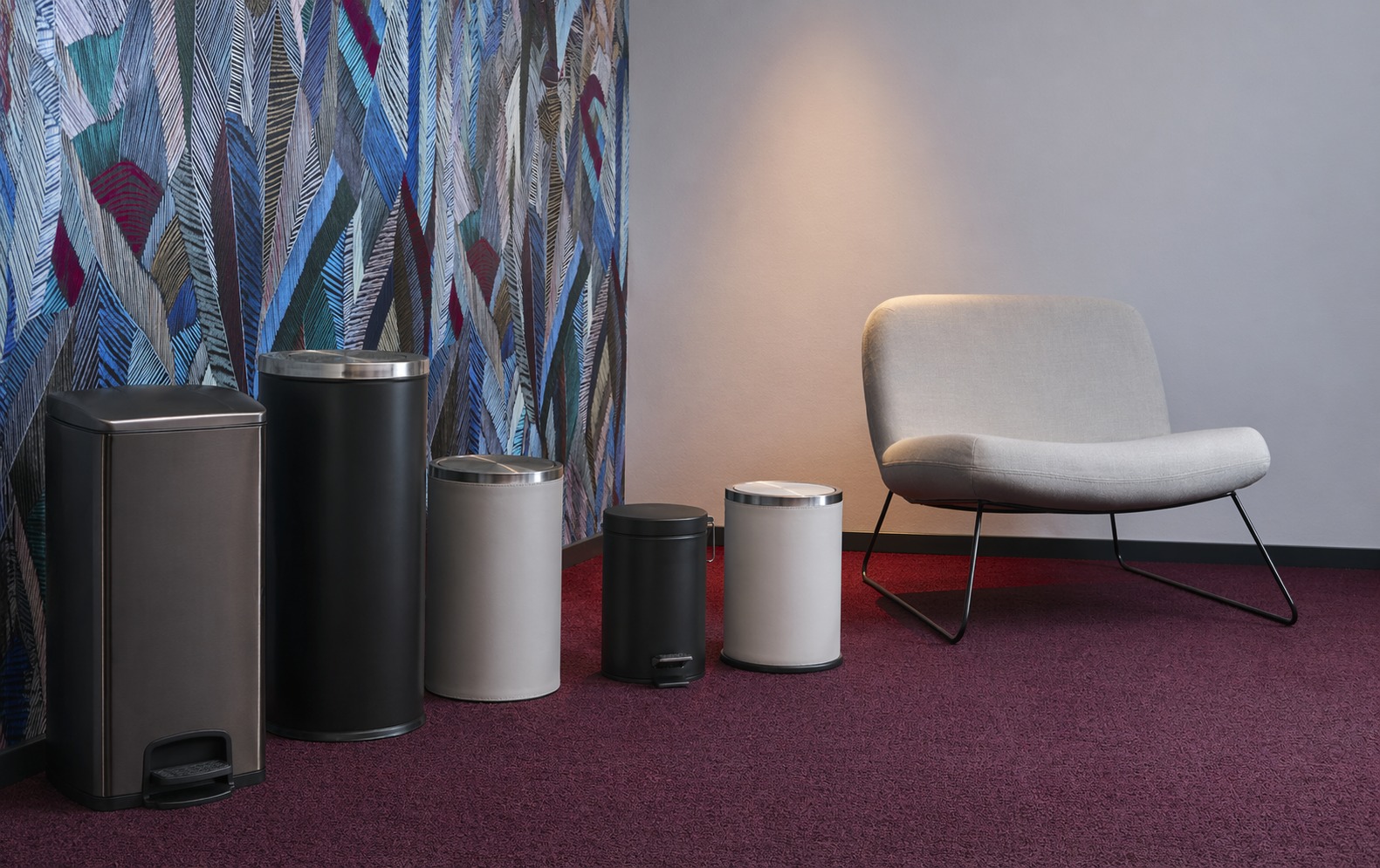 לויזון מרקט,BO פח פדל 60 ליטר, פלטיניום Brabantia,22