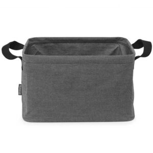 לויזון מרקט,סל כביסה מתקפל 35 ליטר, אפור כהה Pepper Black Brabantia,71